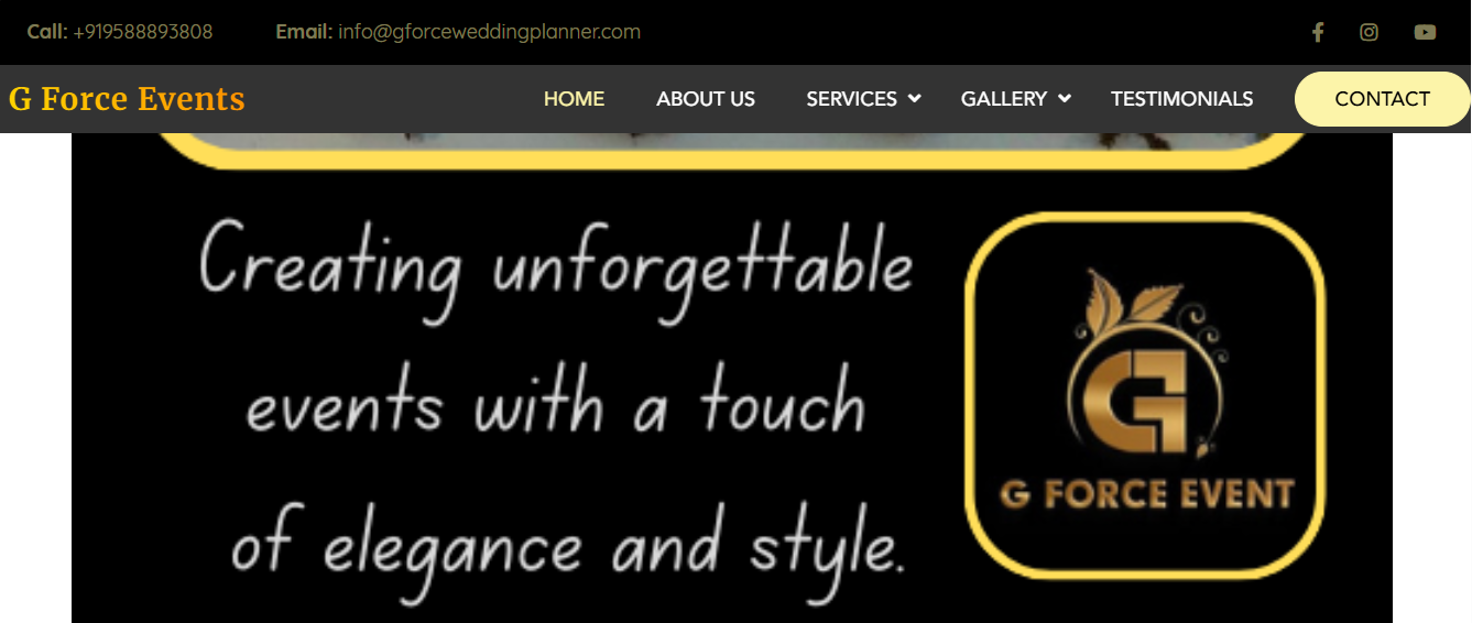 GForce Wedding Events